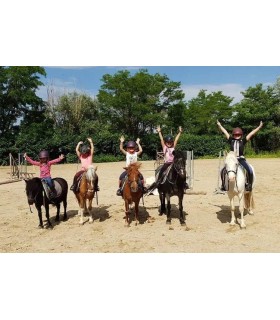 Séjour équitation loisirs et nature avec hébergement pour les 6/11 ans - 7 ou 14 jours